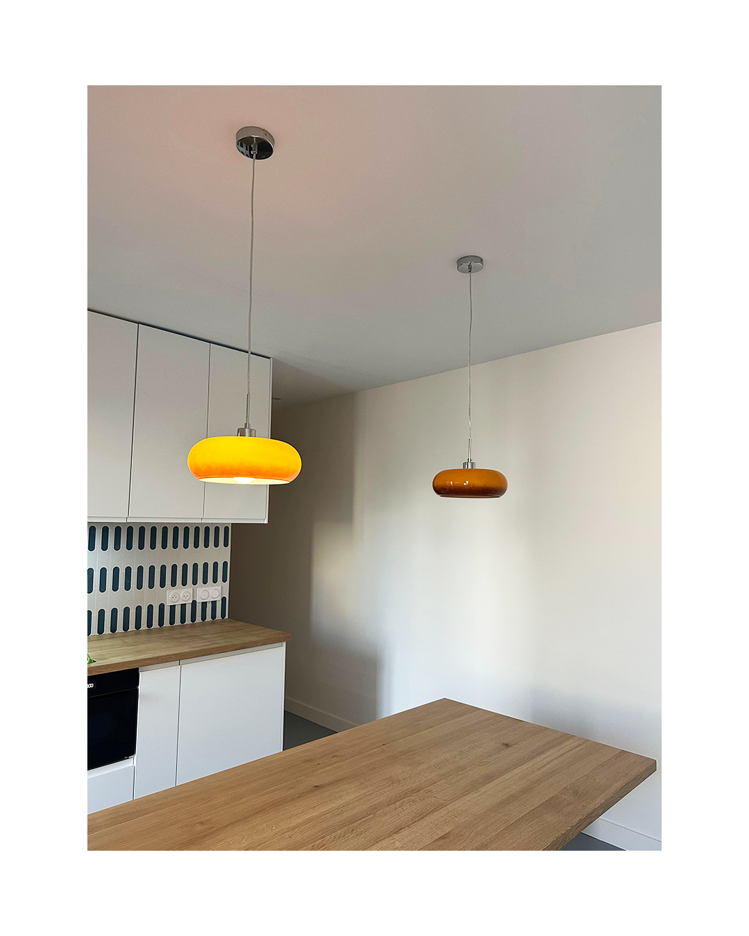 Suspensions orangées